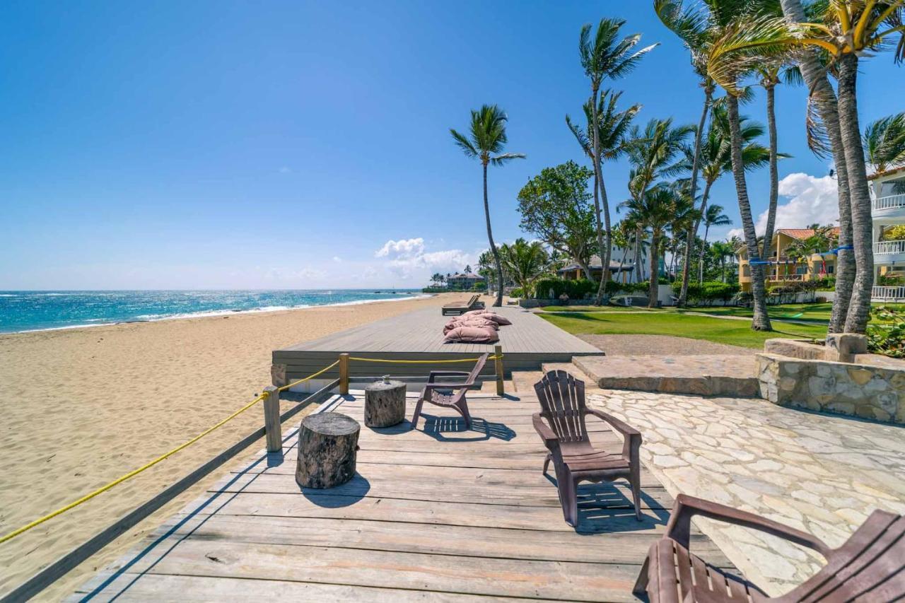 Kite Beach Oceanfront 1St Row Two Bedrooms And Patio Cabarete Eksteriør billede